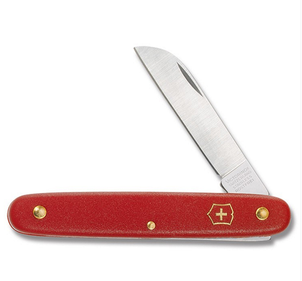 Victorinox Red Straight Blade Knife - 10 per box - Hand Tools